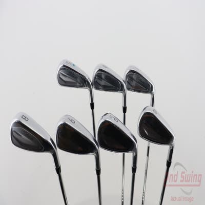 Mint Titleist 2023 T350 Iron Set 5-GW True Temper AMT Red R300 Steel Regular Right Handed 38.0in