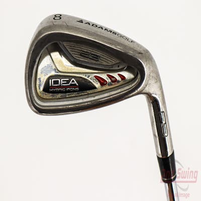 Adams Idea A3 Single Iron 8 Iron Stock Steel Shaft Steel Regular Right Handed 36.0in