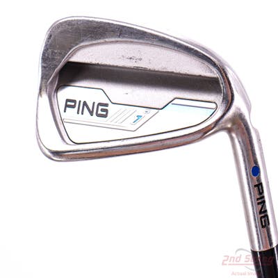 Ping 2015 i Single Iron 6 Iron Project X 6.0 Steel Stiff Right Handed Blue Dot 38.0in