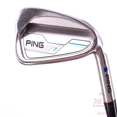 Ping 2015 i Single Iron 4 Iron Project X 6.0 Steel Stiff Right Handed Blue Dot 39.0in