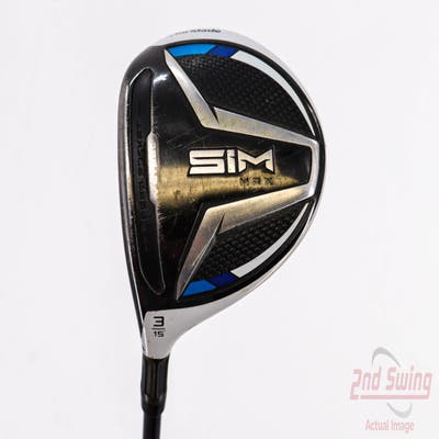 TaylorMade SIM MAX Fairway Wood 3 Wood 3W 15° Fujikura Ventus Blue 5 Graphite Regular Left Handed 43.5in