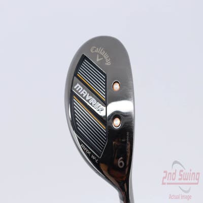 Callaway Mavrik Max Womens Lite Hybrid 6 Hybrid 30° UST Mamiya Helium Black 4 Graphite Ladies Right Handed 37.75in