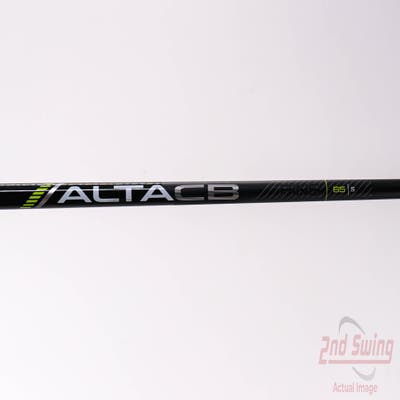 Used W/ Ping RH Adapter Ping ALTA CB 65 Black 65g Fairway Shaft Stiff 42.0in