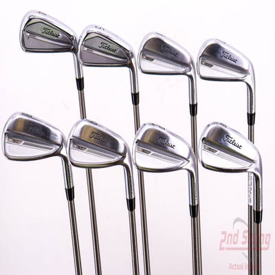 Titleist 2023 T150 Iron Set 4-PW GW Aerotech SteelFiber i110cw Graphite X-Stiff Right Handed 38.5in