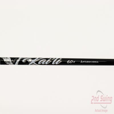 Used W/ Ping RH Adapter Mitsubishi Rayon Kai'li White 60g Driver Shaft X-Stiff 44.0in