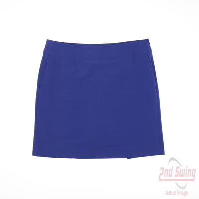 New Womens Fairway & Greene Skort 10 Blue MSRP $75