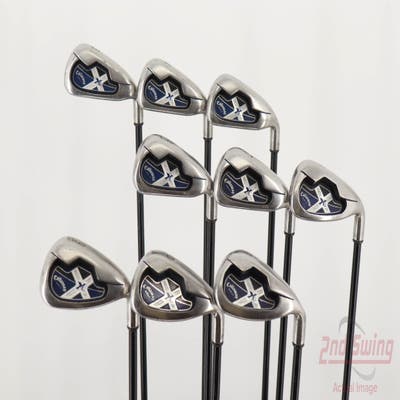 Callaway X-18 Iron Set 3-PW AW Callaway Stock Graphite Graphite Regular Right Handed 38.5in