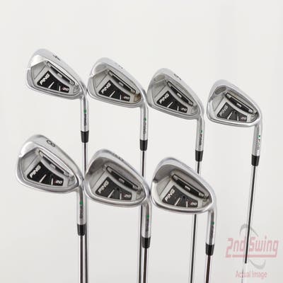 Ping I20 Iron Set 4-PW Ping CFS Steel Regular Right Handed Green Dot 38.0in