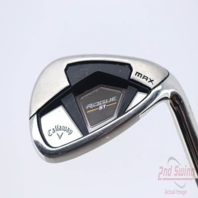 Callaway Rogue ST Max Single Iron Pitching Wedge PW True Temper Multi Step Lite Steel Stiff Right Handed 35.0in