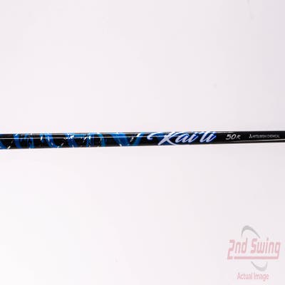 Used W/ Mizuno RH Adapter Mitsubishi Rayon Kai'li Blue 50g Driver Shaft Regular 44.5in