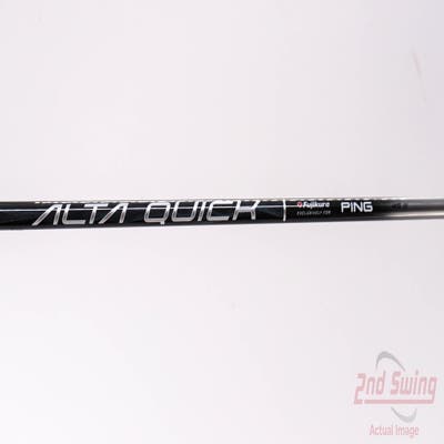 Used W/ Ping RH Adapter Ping ALTA Quick 45g Driver Shaft Senior 44.75in