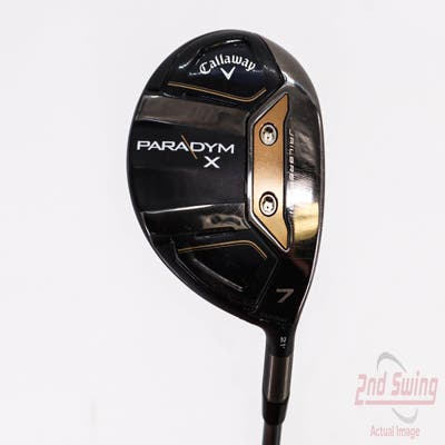 Callaway Paradym X Fairway Wood 7 Wood 7W 21° PX HZRDUS Silver Gen4 60 Graphite Regular Right Handed 42.0in