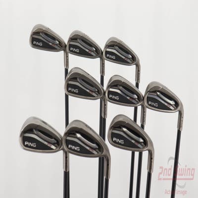 Ping G25 Iron Set 4-PW GW SW Ping TFC 189i Graphite Senior Right Handed Black Dot 38.0in