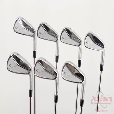 TaylorMade 2023 P7MC Iron Set 4-PW FST KBS Tour $-Taper Steel X-Stiff Right Handed 38.25in