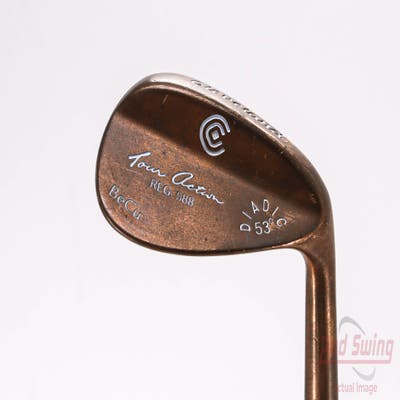 Cleveland 588 Beryllium Copper Wedge Gap GW 53° True Temper Dynamic Gold Steel Wedge Flex Right Handed 35.5in