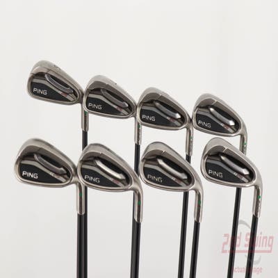 Ping G25 Iron Set 6-PW AW SW LW Ping TFC 189i Graphite Regular Right Handed Green Dot 38.5in