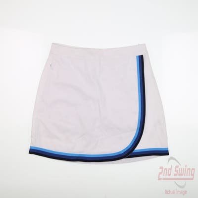 New Womens G-Fore Skort 10 White MSRP $160