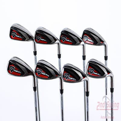 Callaway Razr HL Iron Set 4-PW AW True Temper M-10 XP Steel Uniflex Right Handed 38.0in