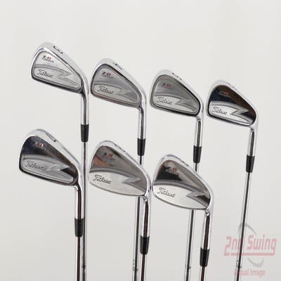 Titleist ZB Forged Iron Set 3-9 Iron True Temper Dynamic Gold X100 Steel X-Stiff Right Handed 39.0in