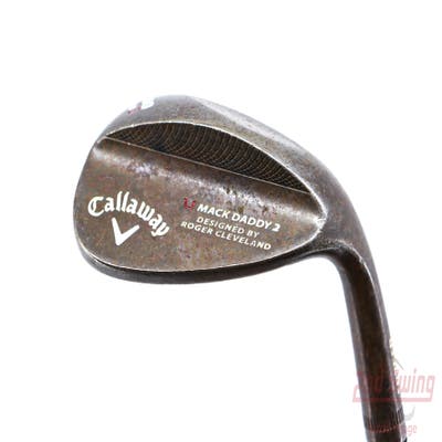 Callaway Mack Daddy 2 Slate Wedge Lob LW 60° 10 Deg Bounce U Grind True Temper Dynamic Gold Steel Wedge Flex Right Handed 35.0in