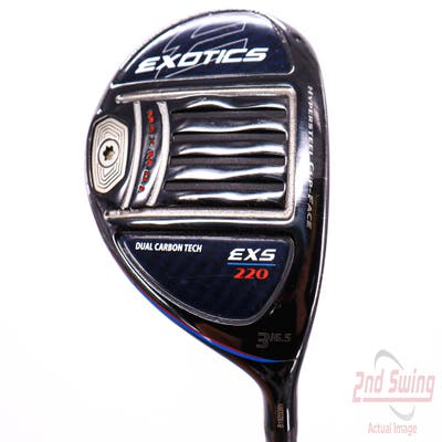 Tour Edge Exotics EXS 220 Fairway Wood 3 Wood 3W 16.5° Fujikura Ventus 4t Core 5 Graphite Regular Right Handed 43.0in