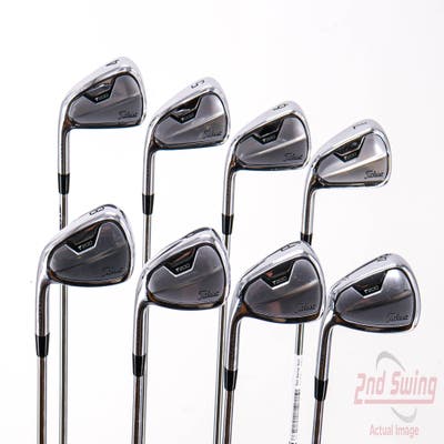 Titleist 2021 T200 Iron Set 4-PW True Temper AMT Black R300 Steel Regular Left Handed 39.0in