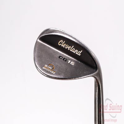 Cleveland CG15 Satin Chrome Wedge Sand SW 56° 14 Deg Bounce Stock Steel Shaft Steel Wedge Flex Right Handed 36.0in