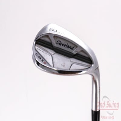 Cleveland CBX 2 Wedge Lob LW 60° 10 Deg Bounce Dynamic Gold 115 Wedge Steel Wedge Flex Right Handed 35.25in