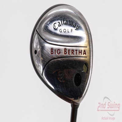 Callaway 2004 Big Bertha Fairway Wood 3 Wood 3W Callaway RCH 75w Graphite Stiff Right Handed 43.0in