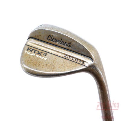 Cleveland RTX 6 ZipCore Tour Rack Raw Wedge Sand SW 56° 10 Deg Bounce Mid Dynamic Gold Spinner TI Steel Wedge Flex Right Handed 35.0in