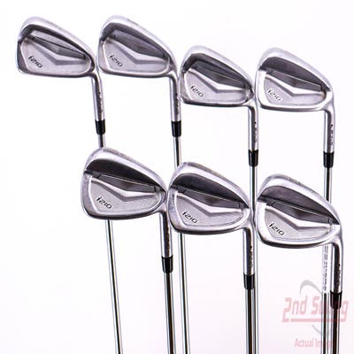 Ping i210 Iron Set 4-PW True Temper Elevate Tour Steel Stiff Right Handed Black Dot 38.0in