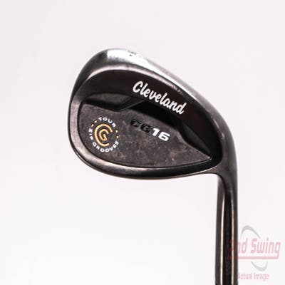 Cleveland CG16 Black Zip Groove Wedge Lob LW 60° 12 Deg Bounce Cleveland Traction Wedge Steel Wedge Flex Right Handed 35.5in