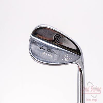 Cleveland 588 Chrome Wedge Gap GW 53° Stock Steel Shaft Steel Wedge Flex Right Handed 35.25in