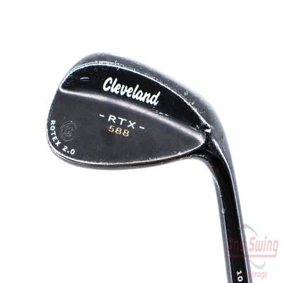 Cleveland 588 RTX 2.0 Black Satin Wedge Sand SW 54° 10 Deg Bounce True Temper Dynamic Gold Steel Wedge Flex Right Handed 35.25in