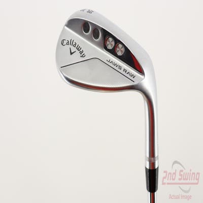 Callaway Jaws Raw Chrome Wedge Lob LW 58° 10 Deg Bounce S Grind Dynamic Gold Spinner TI Steel Wedge Flex Right Handed 35.0in