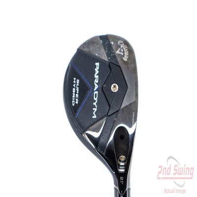 Callaway Paradym Super Hybrid 3 Hybrid 21° UST Mamiya Recoil 75 Dart Graphite Stiff Right Handed 40.5in