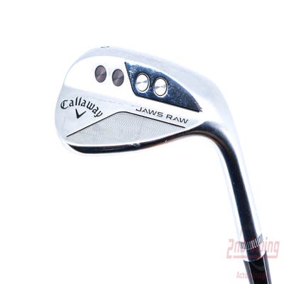 Callaway Jaws Raw Chrome Wedge Lob LW 60° 10 Deg Bounce S Grind Dynamic Gold Spinner TI 115 Steel Wedge Flex Right Handed 34.25in