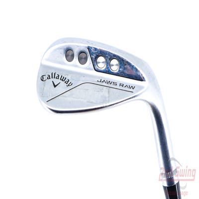 Callaway Jaws Raw Chrome Wedge Sand SW 56° 10 Deg Bounce S Grind Dynamic Gold Spinner TI 115 Steel Wedge Flex Right Handed 34.75in