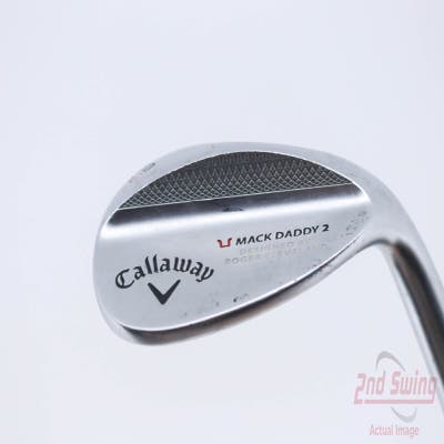 Callaway Mack Daddy 2 Chrome Wedge Lob LW 60° 10 Deg Bounce U Grind True Temper Dynamic Gold Steel Wedge Flex Right Handed 35.0in