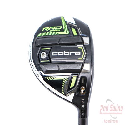 Cobra RAD Speed Fairway Wood 3 Wood 3W 14.5° Fujikura Motore X F3 6 Graphite Regular Right Handed 43.0in