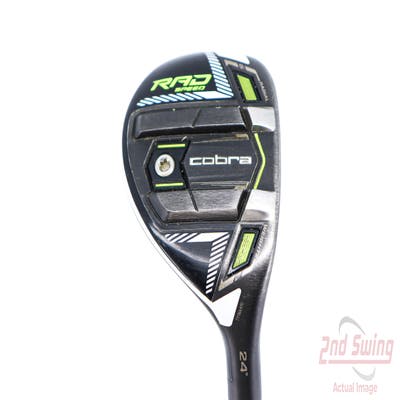 Cobra RAD Speed Hybrid 5 Hybrid 24° UST Mamiya Recoil ESX 480 Graphite Regular Right Handed 38.75in