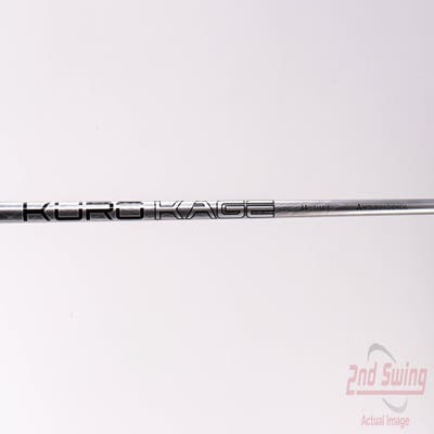 Used W/ Titleist Adapter Mitsubishi Rayon Kuro Kage Silver Dual Core 45g Fairway Shaft Ladies 40.5in