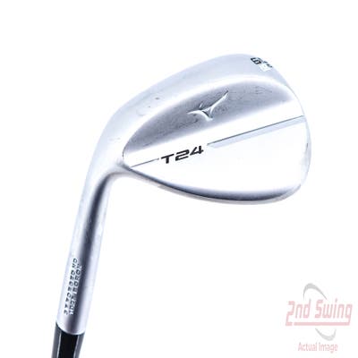 Mint Mizuno T24 Soft Satin Wedge Lob LW 60° 10 Deg Bounce C Grind Dynamic Gold Tour Issue S400 Steel Stiff Left Handed 35.75in