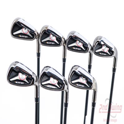 TaylorMade 2009 Burner Iron Set 5-PW AW TM Fujikura Reax 65 Graphite Regular Right Handed 38.5in