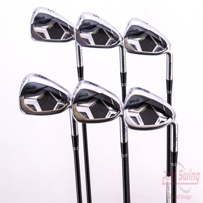 Ping G430 Iron Set 5-PW LA Golf A Series Low 105 Black Dot Graphite Soft Regular Right Handed 38.5in