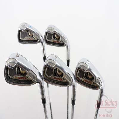 TaylorMade Tour Burner Iron Set 6-PW Stock Steel Shaft Steel Regular Right Handed 37.75in