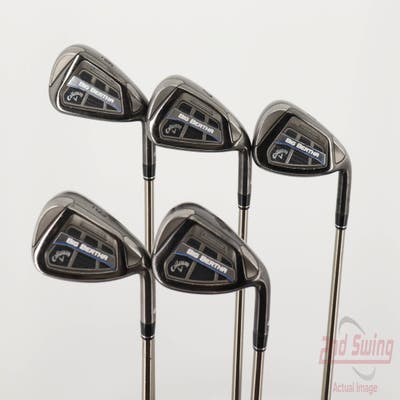 Callaway Big Bertha OS Iron Set 6-PW UST Mamiya Recoil 450 F1 Graphite Ladies Right Handed 37.25in