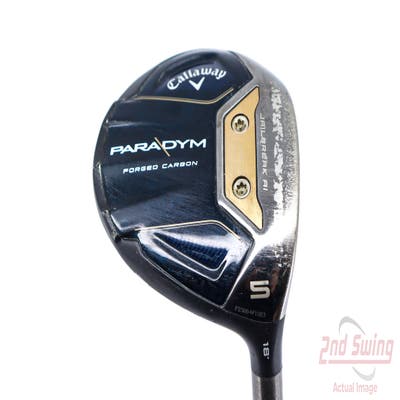 Callaway Paradym Fairway Wood 5 Wood 5W 18° Aldila QUARTANA Gold 4 Graphite Regular Right Handed 42.5in