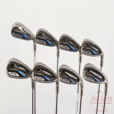 Ping G30 Iron Set 5-PW SW LW Ping CFS Distance Steel Stiff Right Handed White Dot 39.0in