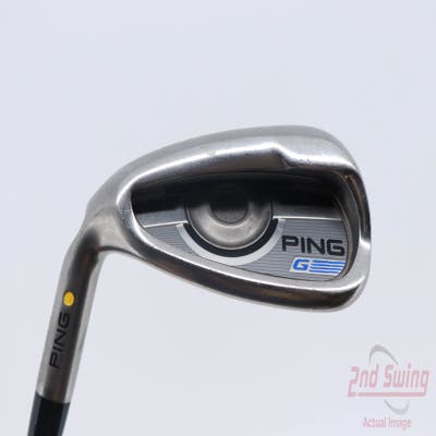 Ping 2016 G Single Iron Pitching Wedge PW Nippon NS Pro 850GH Steel Regular Left Handed Yellow Dot 35.75in